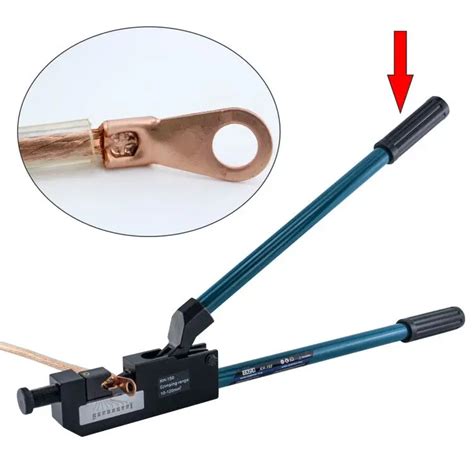 Cable Lug Crimper Tool 10 120mm Dieless Indent Electrical Battery Terminal Cable Wire Crimping