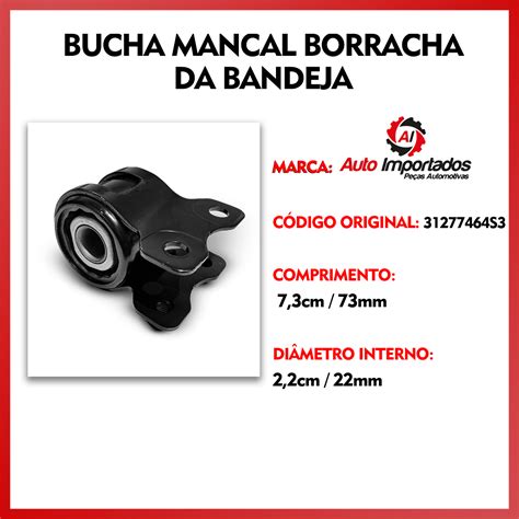 Kit Buchas Mancal Maior Menor Bandeja Leque Suspens O Dianteira Volvo