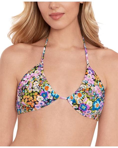 Salt Cove Salt Cove Flower Burst Way Convertible Bikini Top In