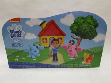 Brand New Nickelodeon Blue's Clues and You Collectible 4-Pack Figure ...