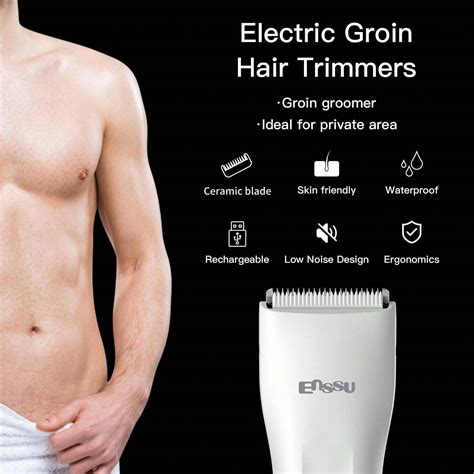 Professional Groinandbody Manscape Trimmer For Men Electric Ball Shaver