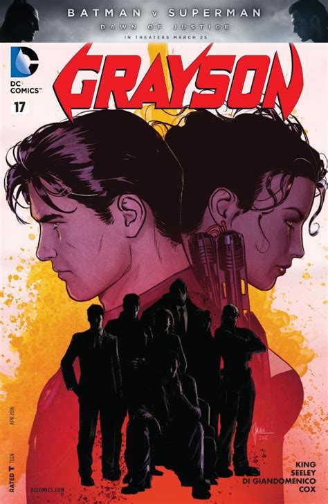 Grayson 2014 17 Dc Cover Artist Mikel Janin Release Date 2 24