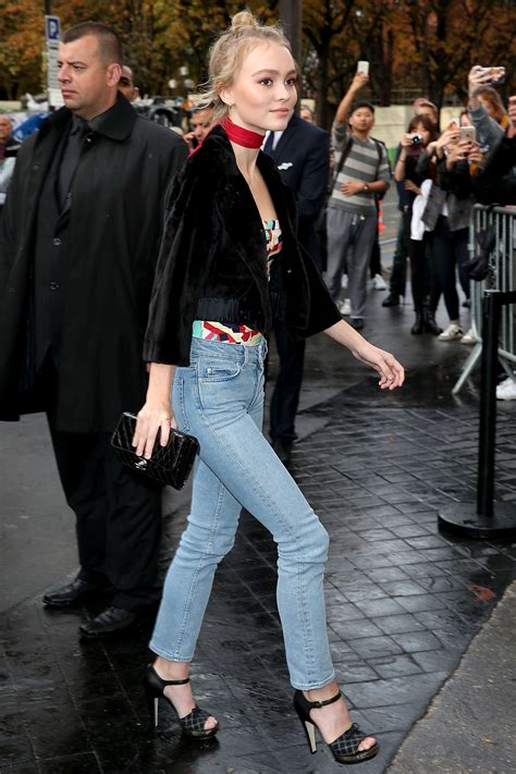 Lily Rose Depp: Chanel Show -07 | GotCeleb