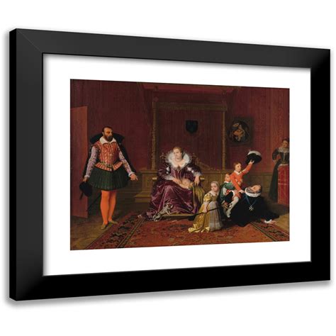 Jean Auguste Dominique Ingres X Black Modern Framed Museum Art