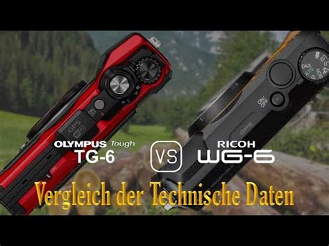 Olympus Tough Tg Vs Ricoh Wg Ein Vergleich Der Technischen Daten