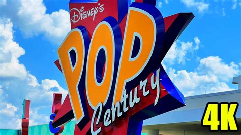 Pop Century Resort Walt Disney World Full Tour Youtube