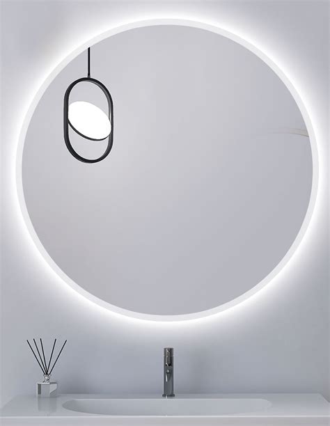 Espejo Circular Con Luz B Lgica De Led Imex