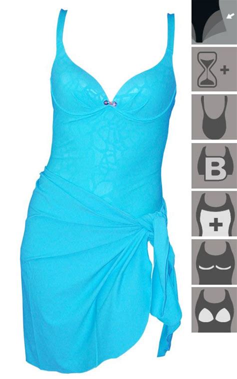 Turquoise Bathing Suit With Softcups B