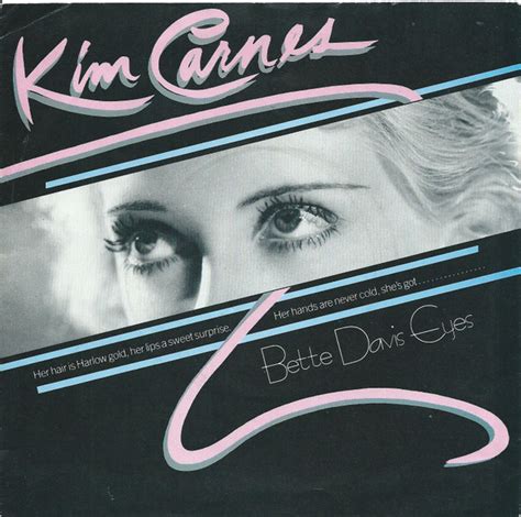 Kim Carnes Bette Davis Eyes 1981 Solid Centre Vinyl Discogs