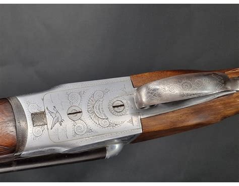 FUSIL DE CHASSE JUXTAPOSE BERETTA 410E CALIBRE 12 70 à EXTRACTEURS