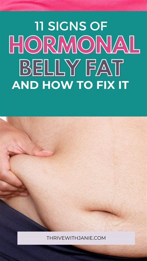 Hormonal Belly Fat Causes Signs And How To Fix It Thrive With Janie