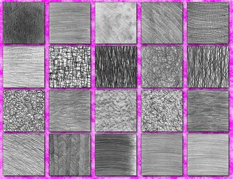 20 Pencil Textures