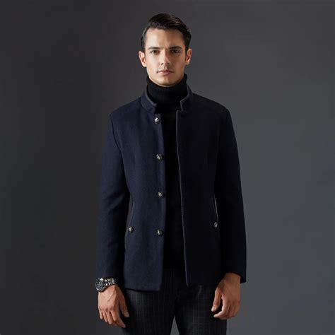 Buy Mens Wool Coats And Jackets Winter Jacket Men