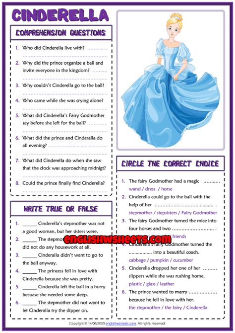 2nd Grade Reading Level Cinderella