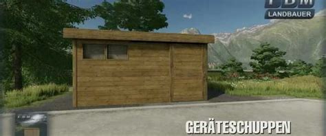 FS22 Tool Shed v 1 0 1 0 Placeable Objects Sheds Mod für Farming