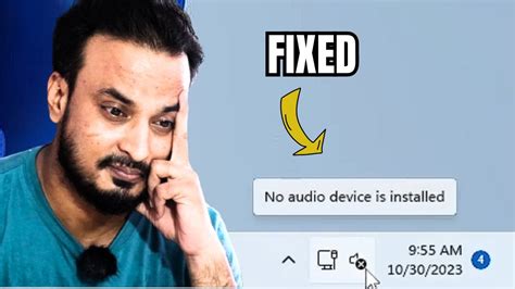 How To Fix NO AUDIO Device Installed In Windows 10 11 NEW No