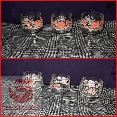 Vintage Arcoroc France Glass Hobbies And Toys Collectibles
