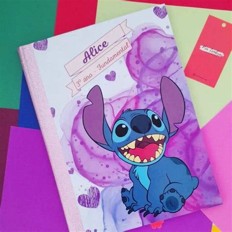 Caderno Personalizado Stitch Em 2024 Cadernos Personalizados Caderno