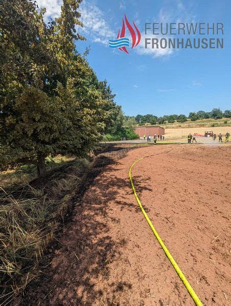 F Wald 2 Vegetationsbrand Freiwillige Feuerwehr Fronhausen