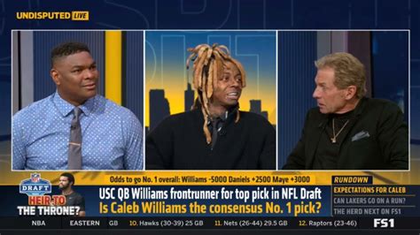 UNDISPUTED Lil Wayne Joins Skip Bayless To Debate Coach Cal LSU