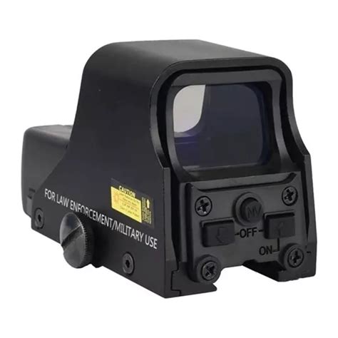 Mira Táctica Holográfica Tipo Eotech 551 Picatinny Negra AR Shop