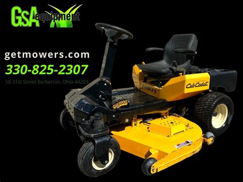 42in Cub Cadet Rzt Zero Turn Mower With 22hp Kohler Courage Engine