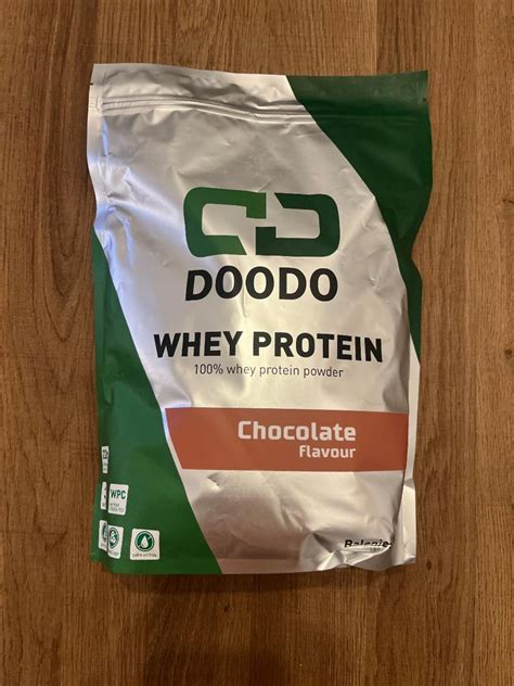 Whey Protein Chocolate flavour Doodo kalórie kJ a nutričné hodnoty