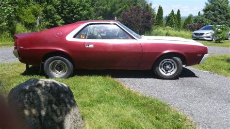 1968 Amc Amx Base Hardtop 2 Door 47l Classic Amc Amx 1968 For Sale