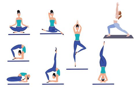 Different Types Of Yoga Asanas And Their Benefits Standing Sitting