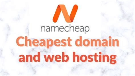 Cheapest Domain And Web Hosting Namecheap Hosting Is Your Best Bet