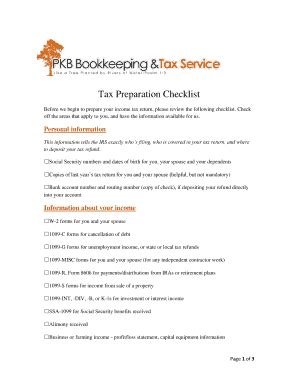 Fillable Online Before We Begin To Prepare Your Income Tax Return