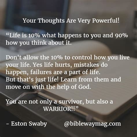 The Power of Your Thoughts Quote » Bible Way Mag