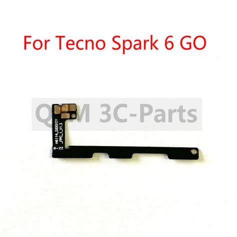 For Tecno Spark Go Power On Off Button Volume Buttons Switch Flex