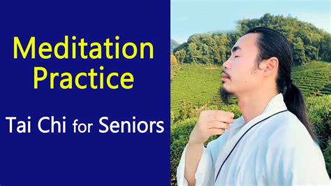 Tai Chi For Seniors Meditation Practice Taichi Zidong Youtube