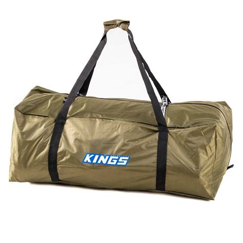 Kings Deluxe Single Swag Polyester Bag 350gsm Pvc Coated 210d Polyester Heavy Duty Zippers