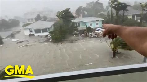 Lee County Sheriff Details Horrific Storm Impact L Gma Youtube