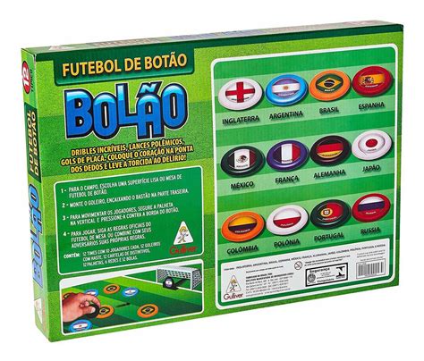 Futebol De Botão Bolão 12 Seleções Gulliver Gulliver MercadoLivre