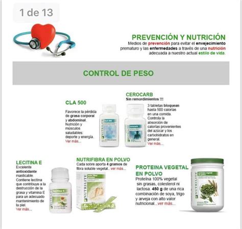 Pin De Ubuntu Amway CR En Nutrilite Amway Productos Amway Control De