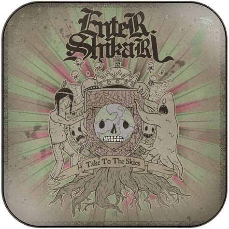 Enter Shikari Take To The Skies Album Cover Sticker