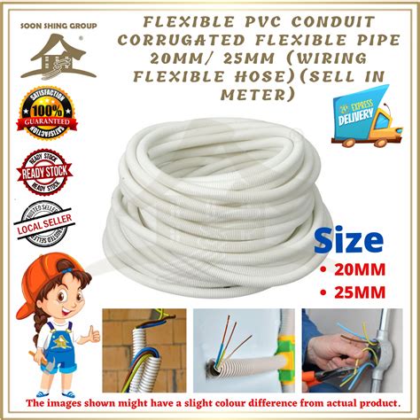 Flexible Pvc Conduit Corrugated Flexible Pipe Mm Mm Wiring