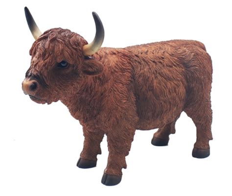 Standing Highland Cow Ornament LP72466