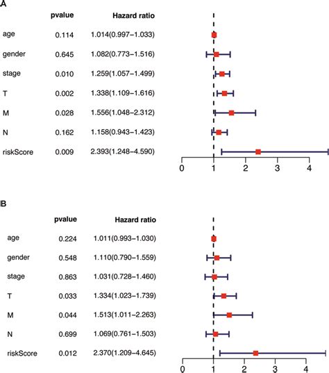 A Independent Prognostic Analysis Of Training Set Univariate