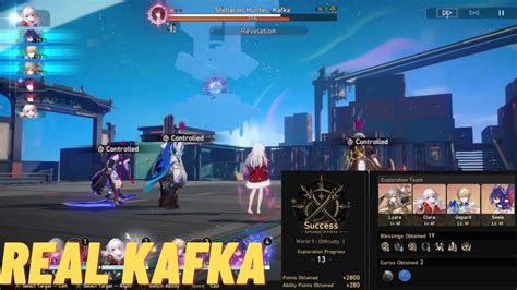 Final Closed Beta Simulated Universe W5 Kafka Boss Fight Honkai Star Rail Youtube