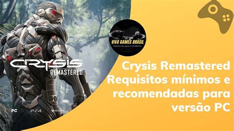 Crysis Remastered Requisitos mínimos e recomendados The Witcher 3