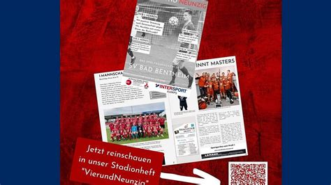 Neue Stadionzeitung F R Den Sv Bad Bentheim Fupa