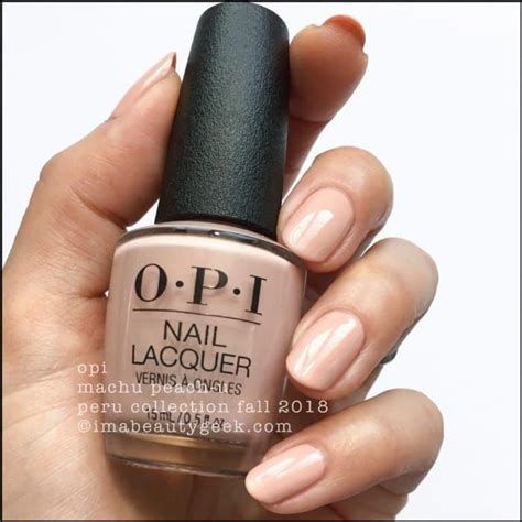 OPI Machu Peach U OPI Peru Collection Fall 2018 Fallnails Pedicure