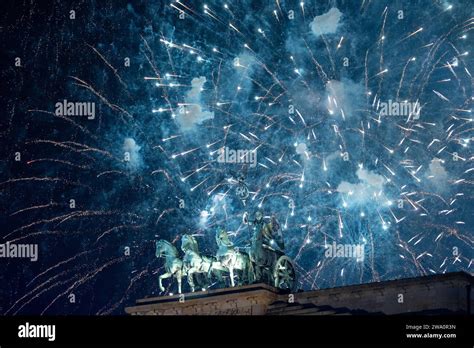 Sylvester In Berlin Am Brandenburger Tor Berlin Deutschland