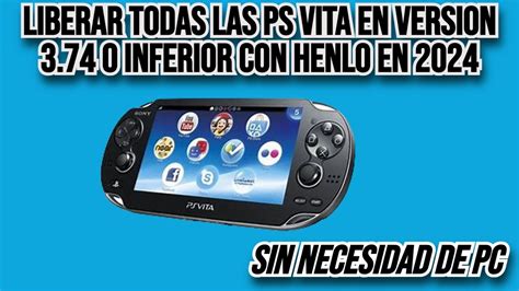 LIBERAR PS VITA PARA SIEMPRE EN 2024 SIN TENER PC EN 2024 YouTube