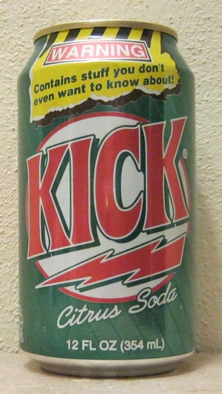 Kick 4 Soda Can Collection