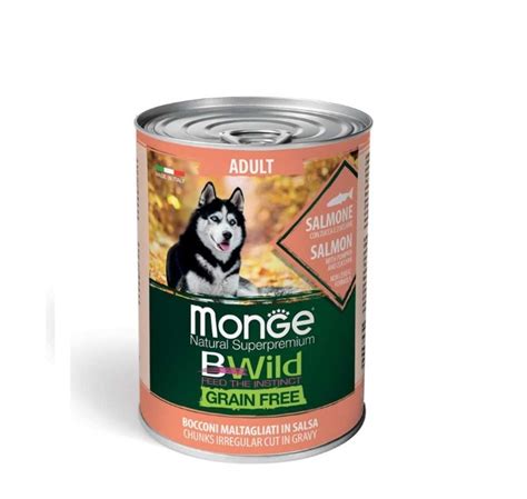 Monge BWild - Adult - Losos 400g - Granulica